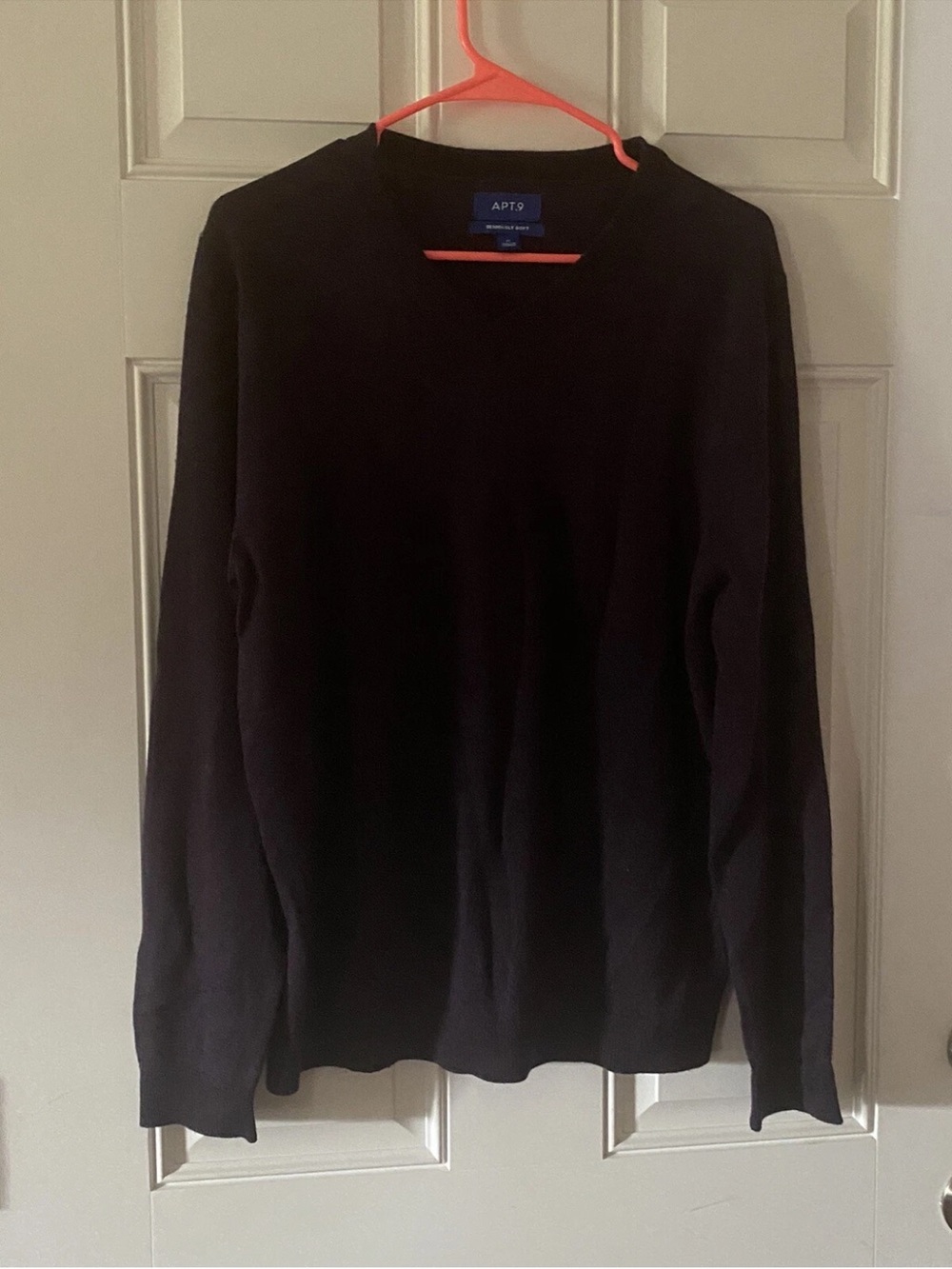 Apt 9 Seriously Soft Size Medium Purple Sweater